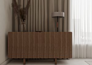 طاولة طعام بتصميم مودرن - خشبي -2