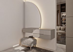 غرفة نوم بتصميم مودرن - خشبي -3