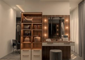 غرفة نوم رئيسية متكاملة بتصميم مودرن (2)