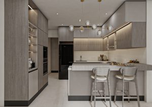 مطبخ بتصميم حديث -2