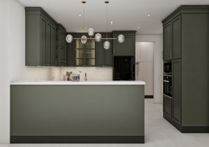 مطبخ بتصميم نيو كلاسيك - زيتي -2