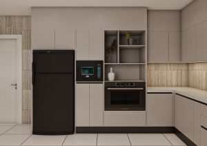 مطبخ بتصميم عصري جريج